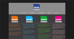 Desktop Screenshot of marcltd.com
